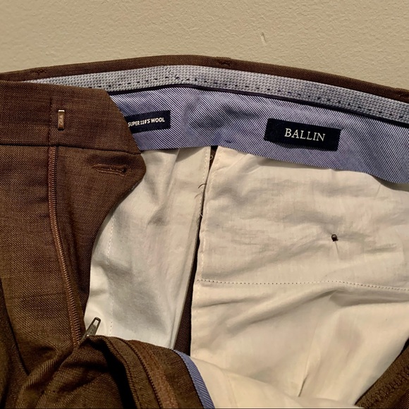 Ballin Super 110’s Wool “Comfort EZE” Trousers EUC - Picture 6 of 7